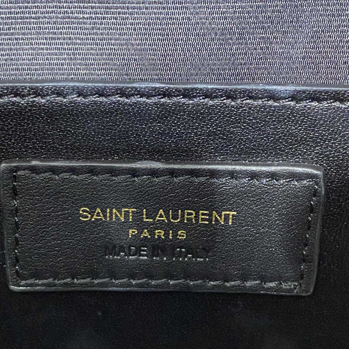 Saint Laurent Manhattan Shoulder Bag In Canvas And Leather - DesignerGu