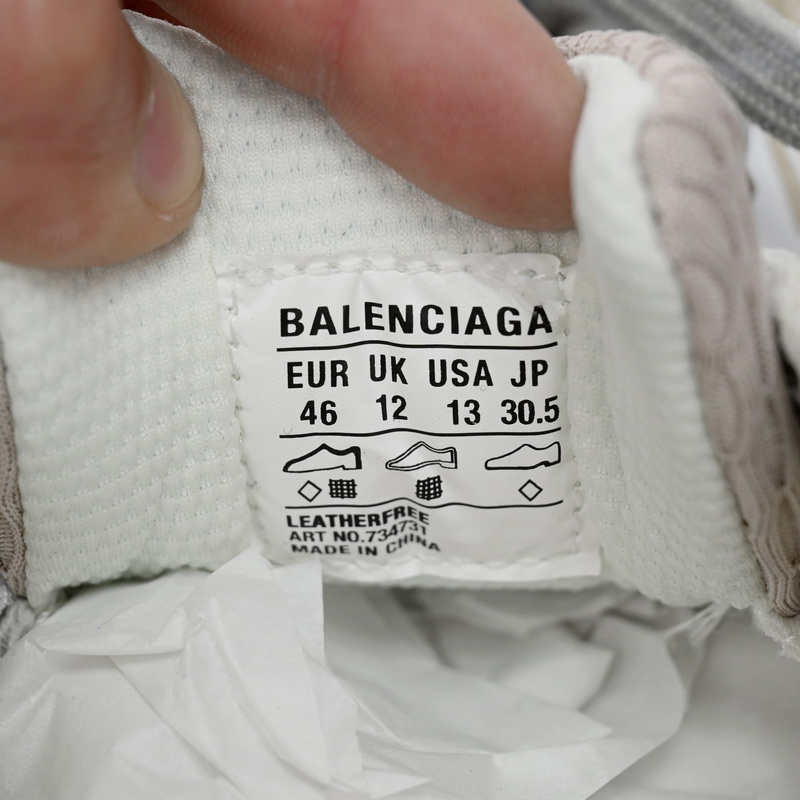 Balenciaga 3XL Sneaker In Light Beige Mesh And Polyurethane - DesignerGu