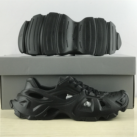 Balenciaga HD Lace-Up Sneaker In Black - DesignerGu