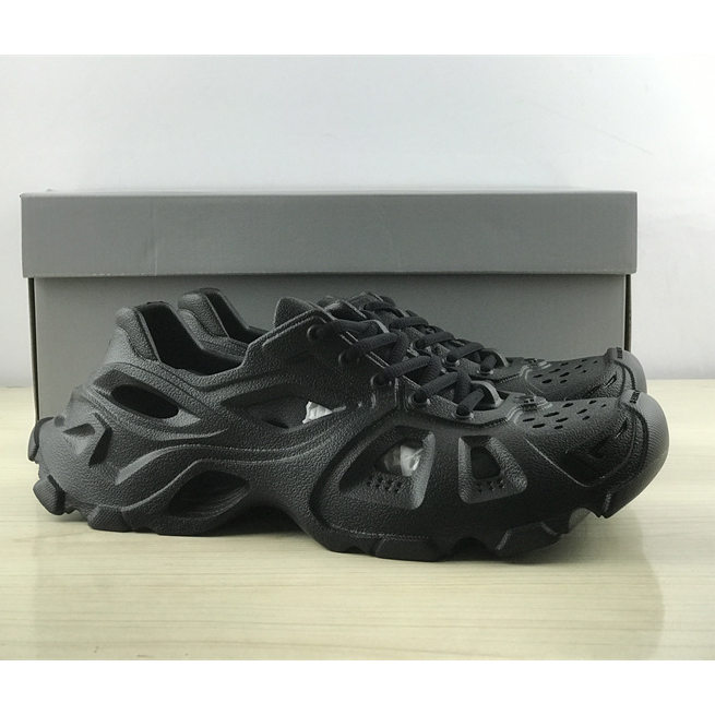 Balenciaga HD Lace-Up Sneaker In Black - DesignerGu