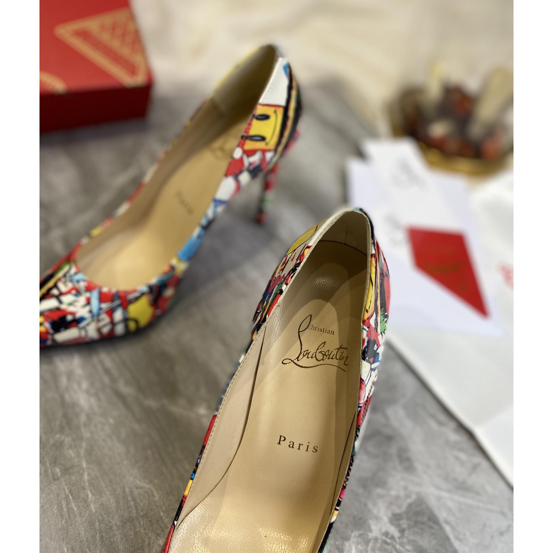 Christian Louboutin Pigalle Follies Print Pumps - DesignerGu