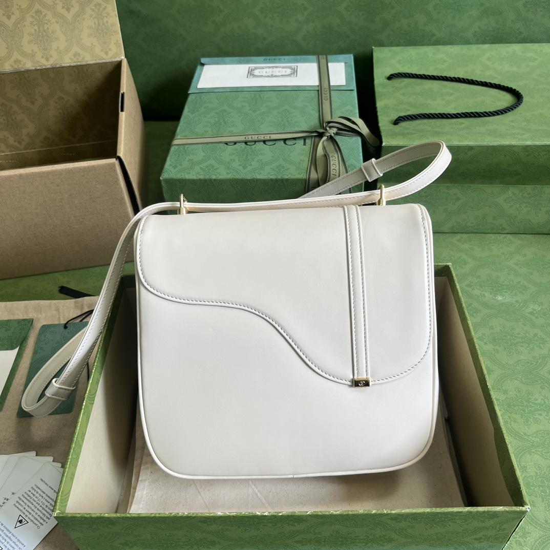 Gucci Equestrian Inspired Shoulder Bag(21-20-7cm)   - DesignerGu