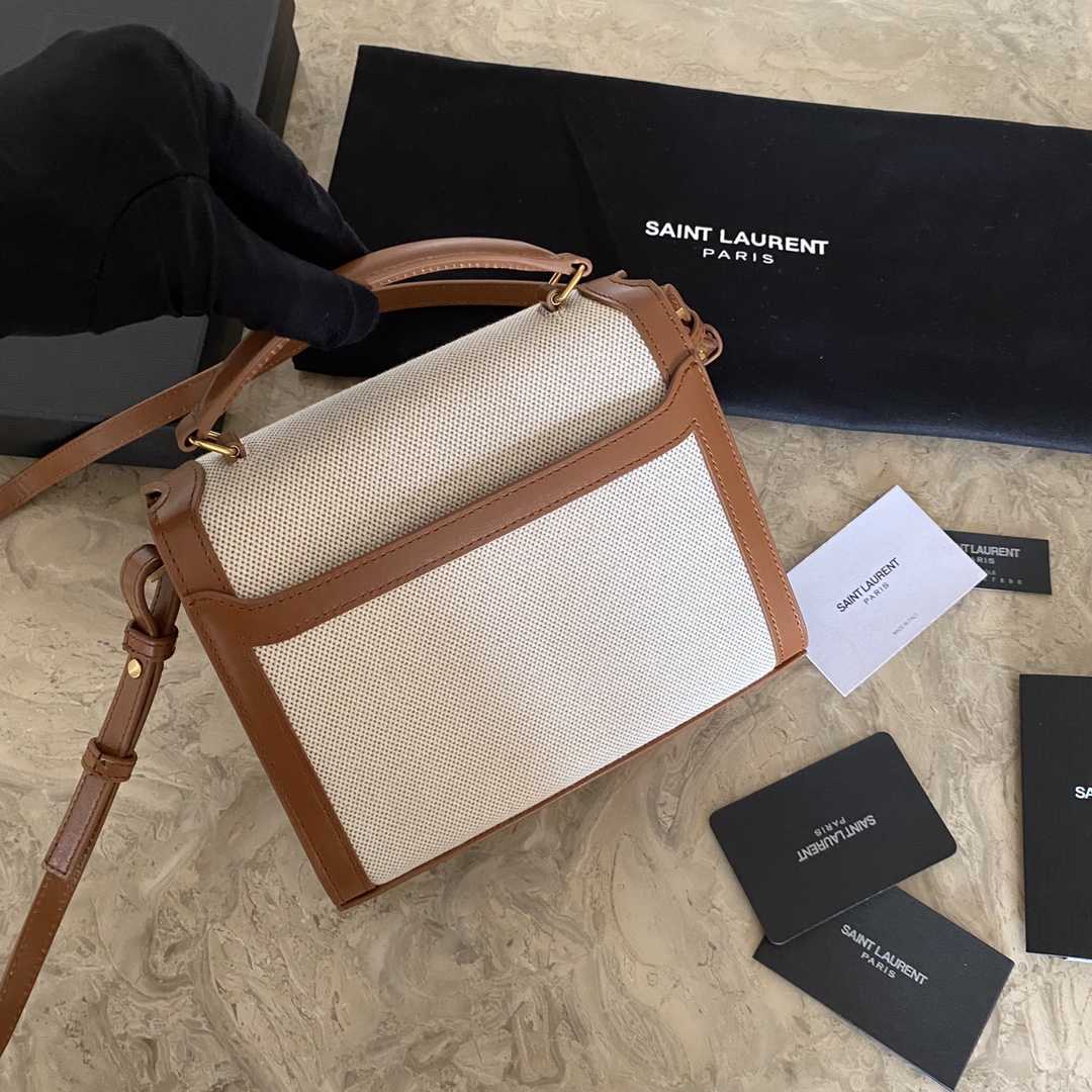 Saint Laurent Cassandra Mini Top Handle Bag  - DesignerGu