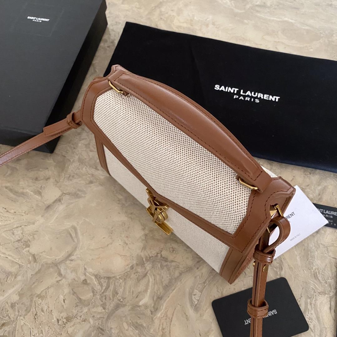 Saint Laurent Cassandra Mini Top Handle Bag  - DesignerGu