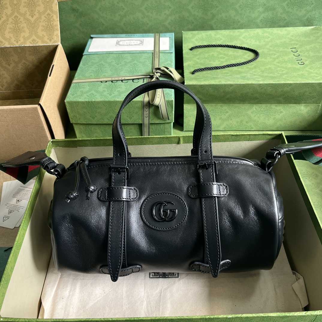 Gucci Small Duffle Bag With Tonal Double G(28.5-16-16cm) - DesignerGu