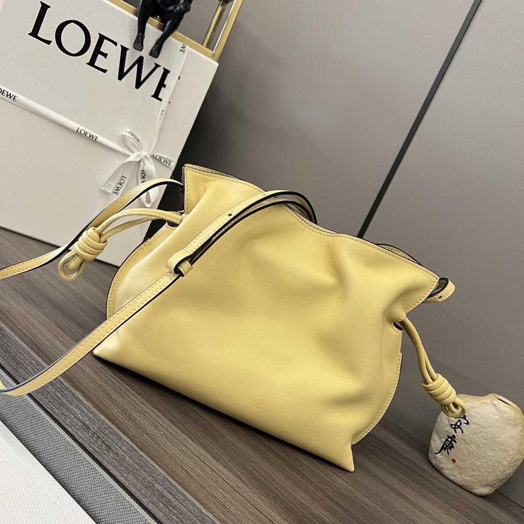 Loewe Mini Flamenco Clutch In Nappa Calfskin - DesignerGu