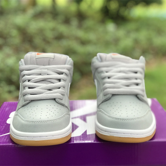 Nike SB Dunk Low “Grey Gum” Sneakers     DV5464-001 - DesignerGu