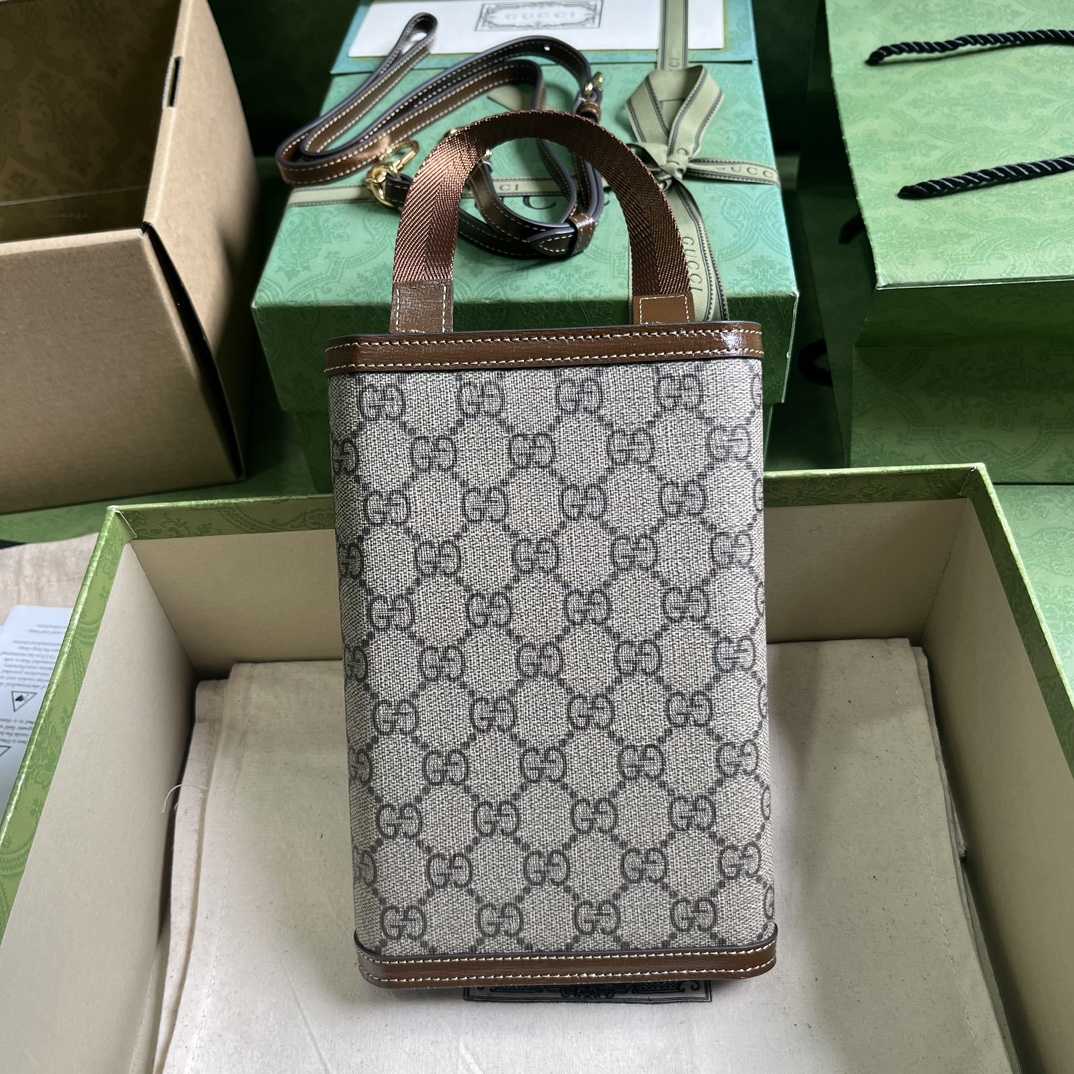 Gucci GG Top Handle Wallet(20-16-8.5cm) - DesignerGu