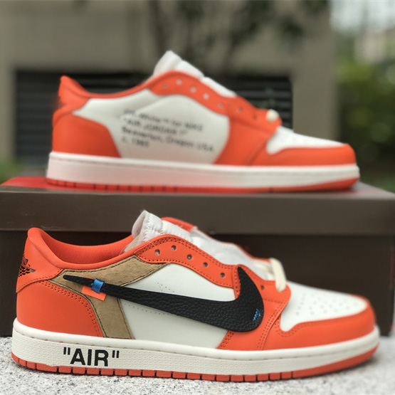 Off-white x Air Jordan 1 Low Sneaker      CZ0790-113 - DesignerGu