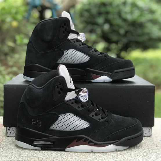 A Ma Maniére x Air Jordan 5 “Black” Sneakers      FD1330-001  - DesignerGu