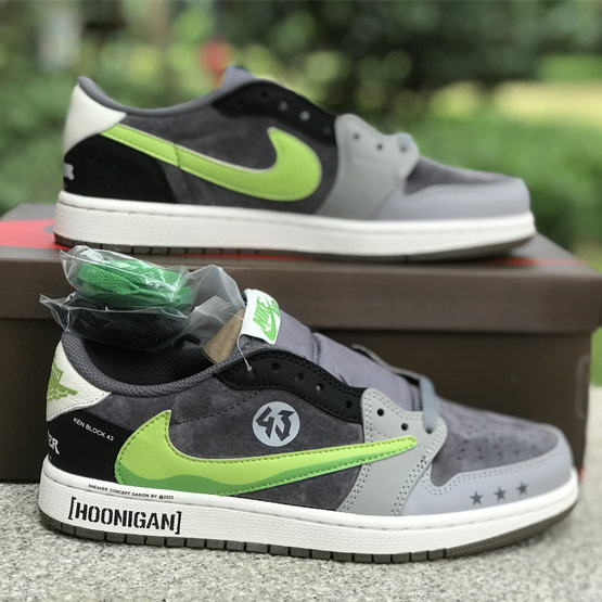 Travis Scott x Air Jordan 1 Low Sneaker      CZ0790-043 - DesignerGu