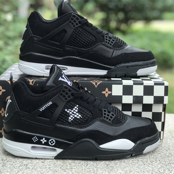 Air Jordan 4 x Louis Vuitton Sneaker     LV6927-001 - DesignerGu