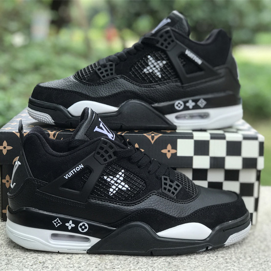 Air Jordan 4 x Louis Vuitton Sneaker     LV6927-001 - DesignerGu