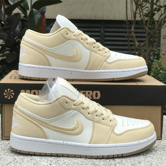 Air Jordan 1 Low SE “Canvas” Sneaker      FN3722-701 - DesignerGu