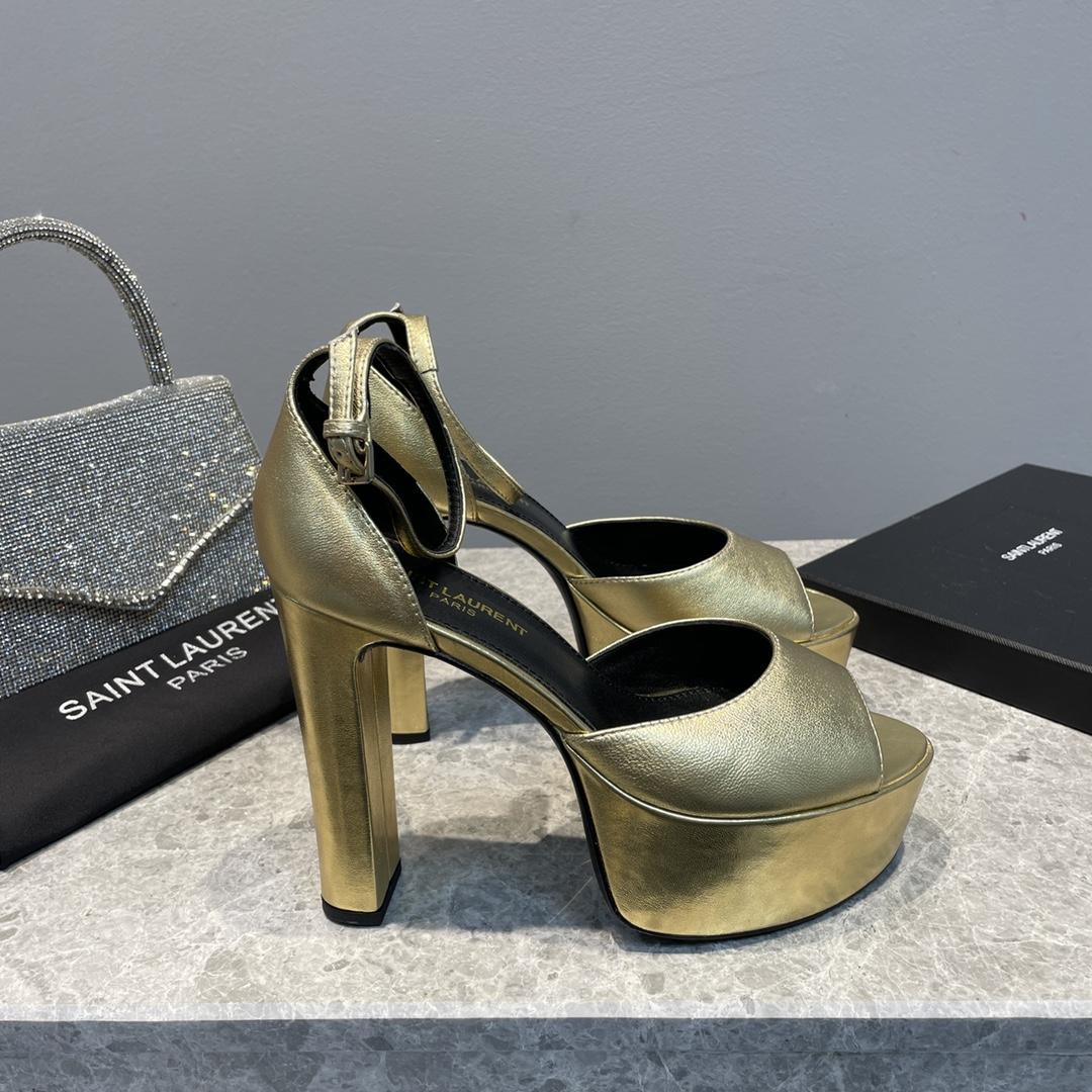 Saint Laurent Platform Sandals - DesignerGu