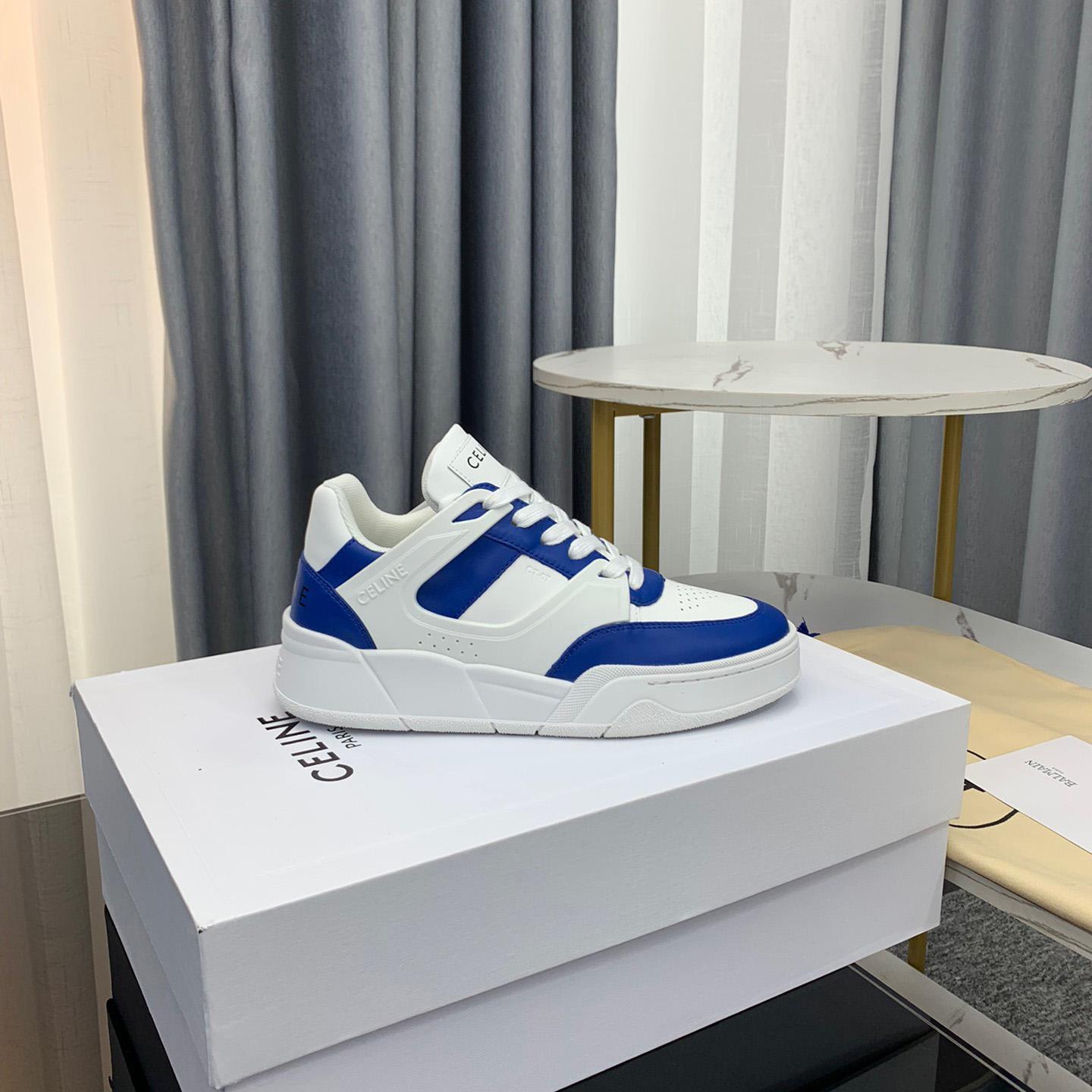 Celine CT-07 Celine Trainer Low Lace-up Sneaker In Calfskin - DesignerGu