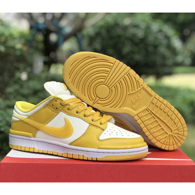 Nike Dunk Low Twist “Vivid Sulfur” Sneakers        DZ2794-100 - DesignerGu