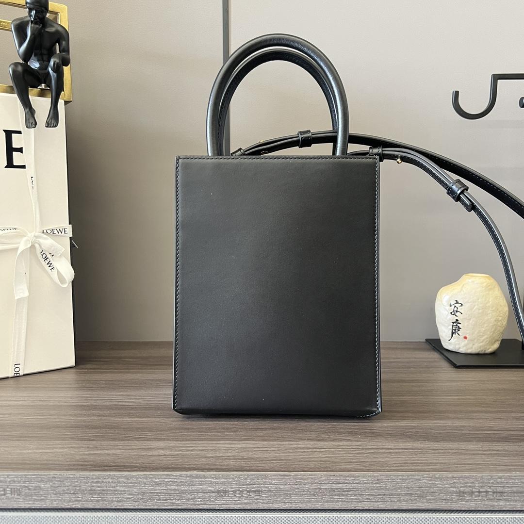 Loewe Standard A5 Tote In Sleek Calfskin - DesignerGu