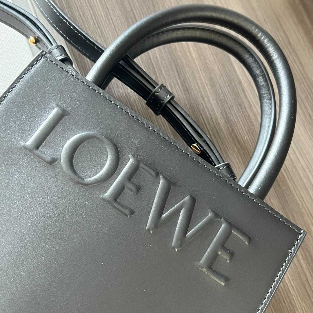 Loewe Standard A5 Tote In Sleek Calfskin - DesignerGu