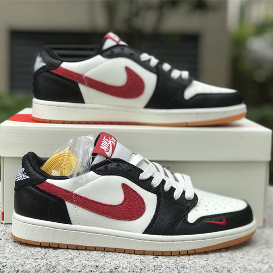 Fragment x Travis Scott x Air Jordan 1 Low Sneaker      DM7866-996 - DesignerGu