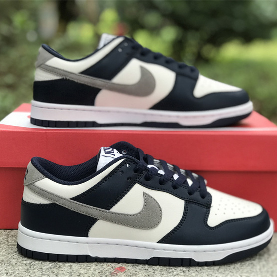 Nike Dunk Low “Midnight Navy” Sneakers     FD9749-400 - DesignerGu