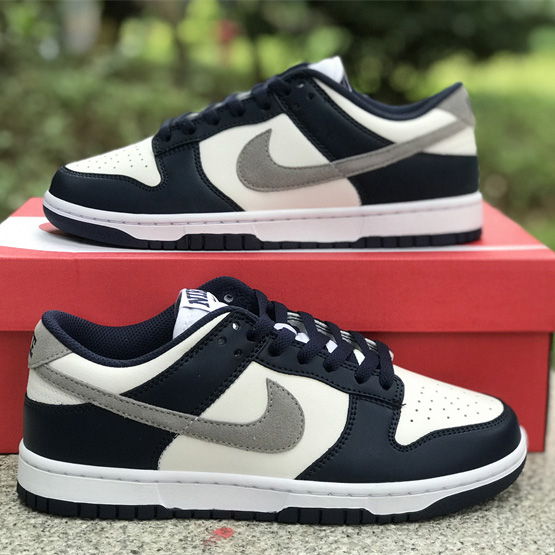 Nike Dunk Low “Midnight Navy” Sneakers     FD9749-400 - DesignerGu