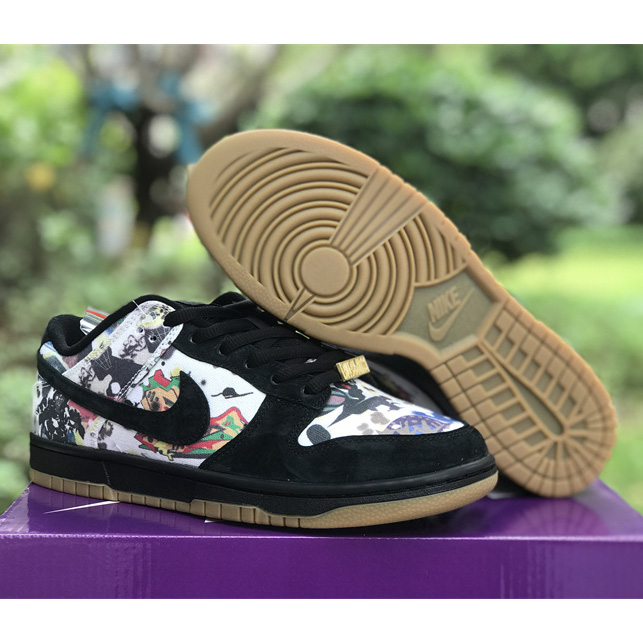 Supreme x Nike SB Dunk Low “Rammellzee”  Sneakers     FD8778-001 - DesignerGu