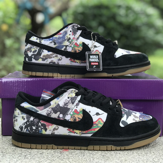 Supreme x Nike SB Dunk Low “Rammellzee”  Sneakers     FD8778-001 - DesignerGu