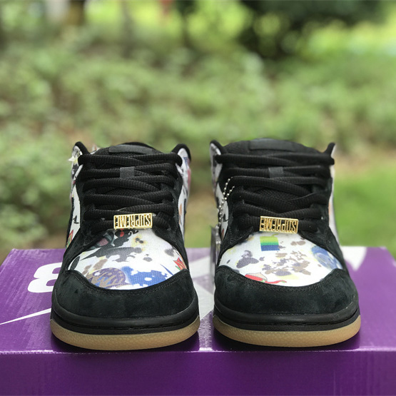 Supreme x Nike SB Dunk Low “Rammellzee”  Sneakers     FD8778-001 - DesignerGu