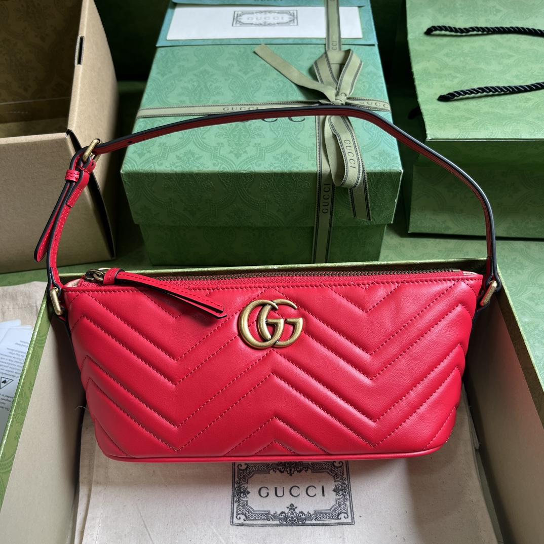 Gucci GG Marmont Small Shoulder Bag(23-12-10cm) - DesignerGu