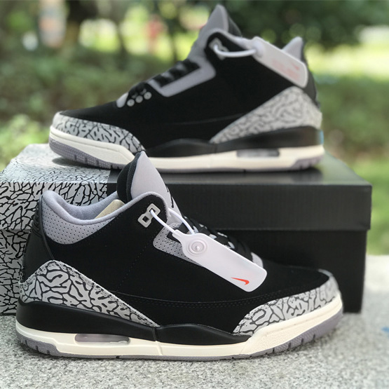 Air Jordan 3 WMNS “Off Noir” Sneakers   CK9246-001  - DesignerGu