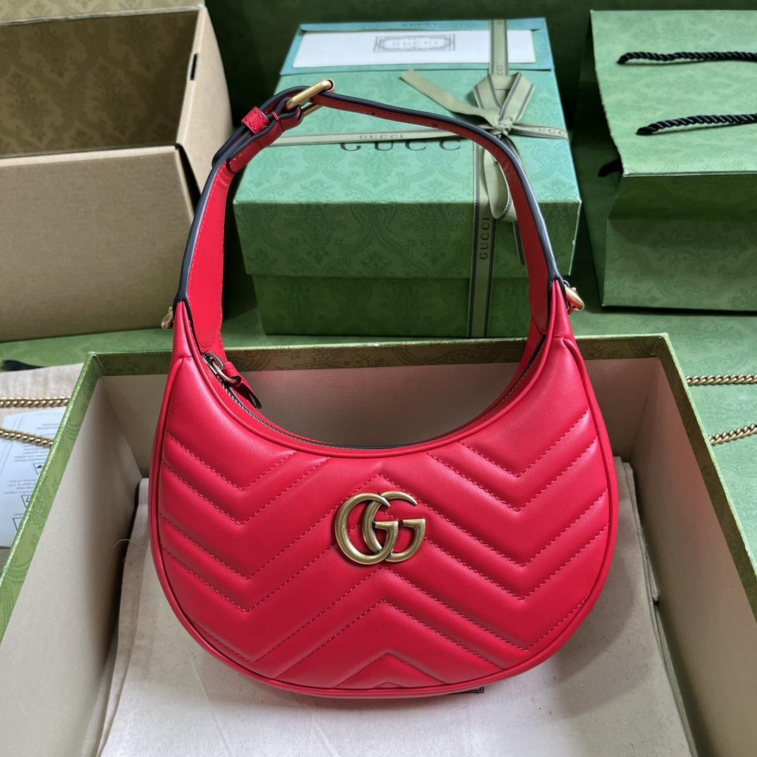 Gucci GG Marmont Matelassé Mini Bag(21.5-11-5cm) - DesignerGu