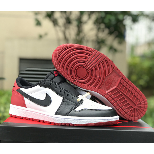 Air Jordan 1 Low OG “Black Toe” Sneaker     CZ0790-106 - DesignerGu