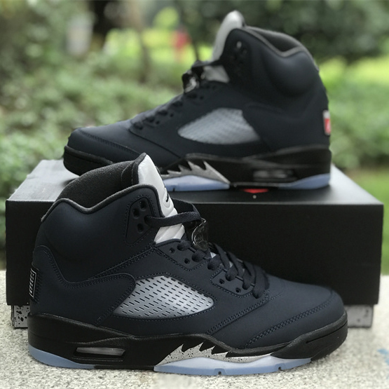 Air Jordan 5 “Georgetown” Sneakers      FD6812-400 - DesignerGu