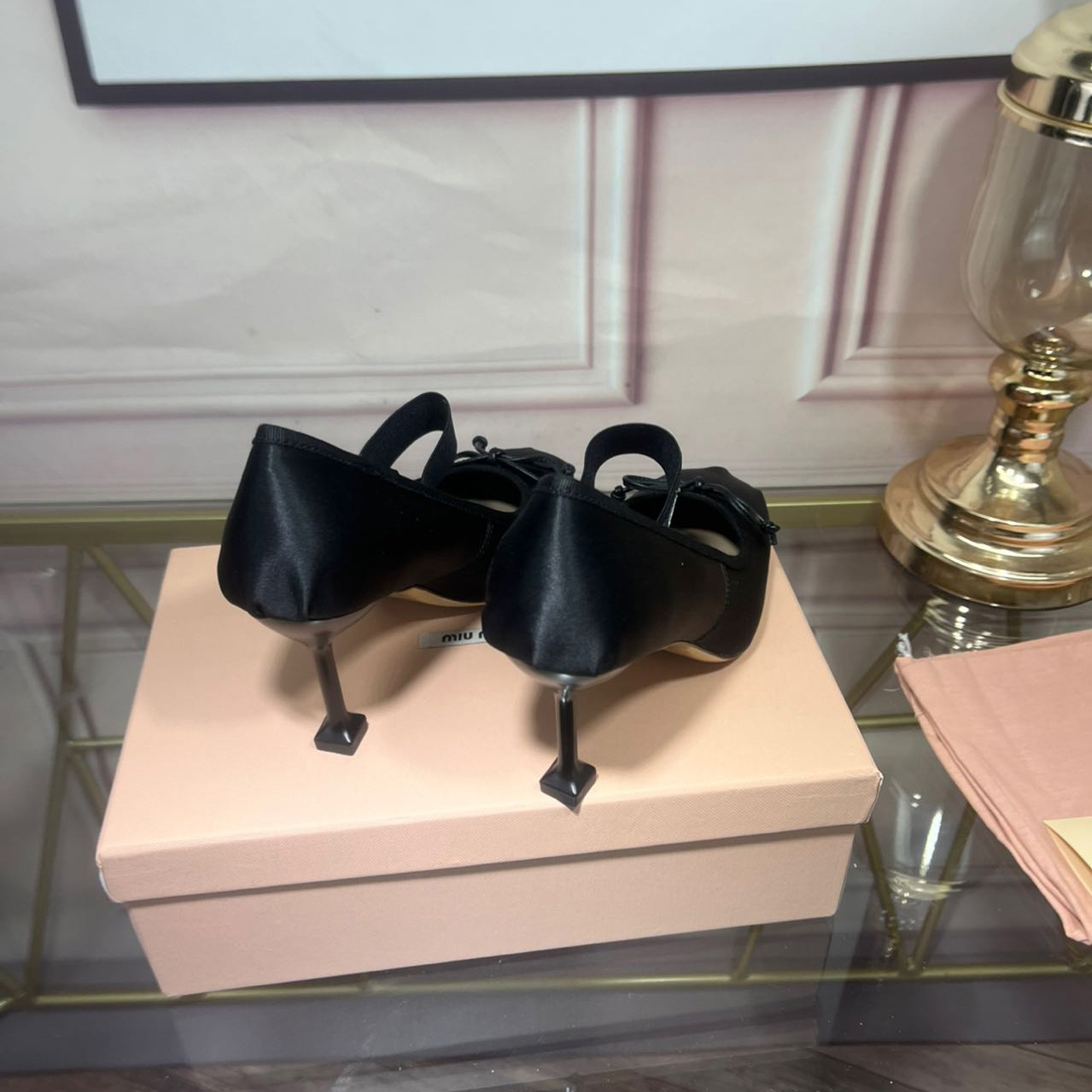 Miu Miu Satin Pumps - DesignerGu