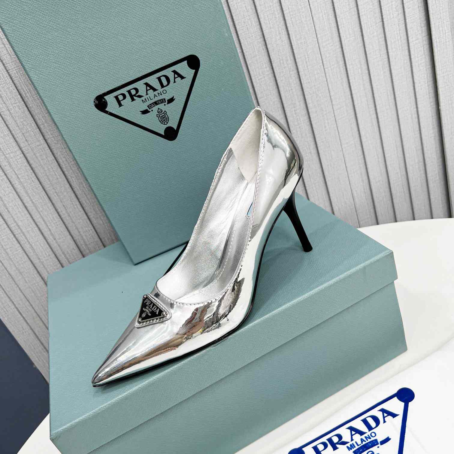 Prada Patent Leather Pumps - DesignerGu