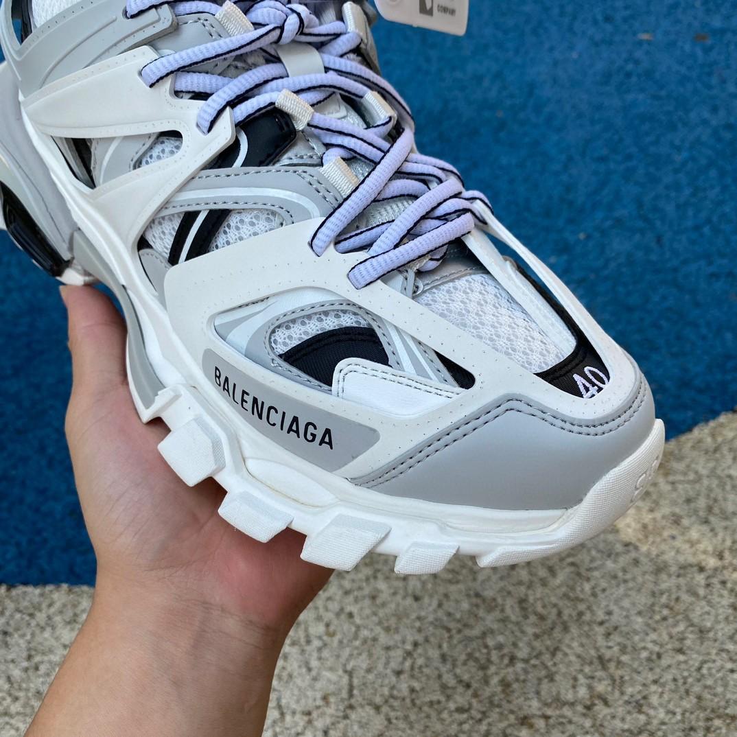 Balenciaga Track Sneaker LED In White - DesignerGu