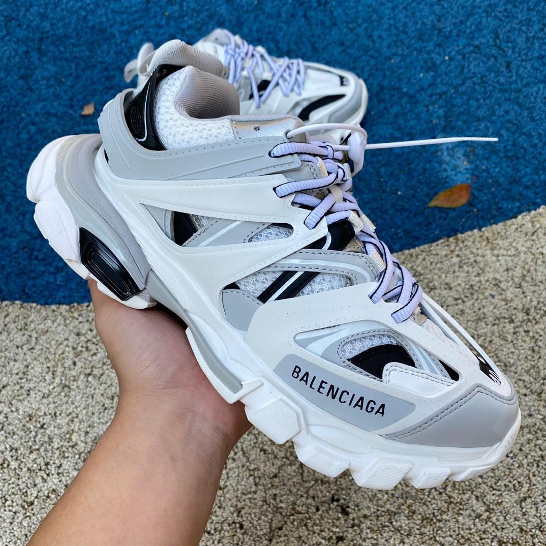 Balenciaga Track Sneaker LED In White - DesignerGu