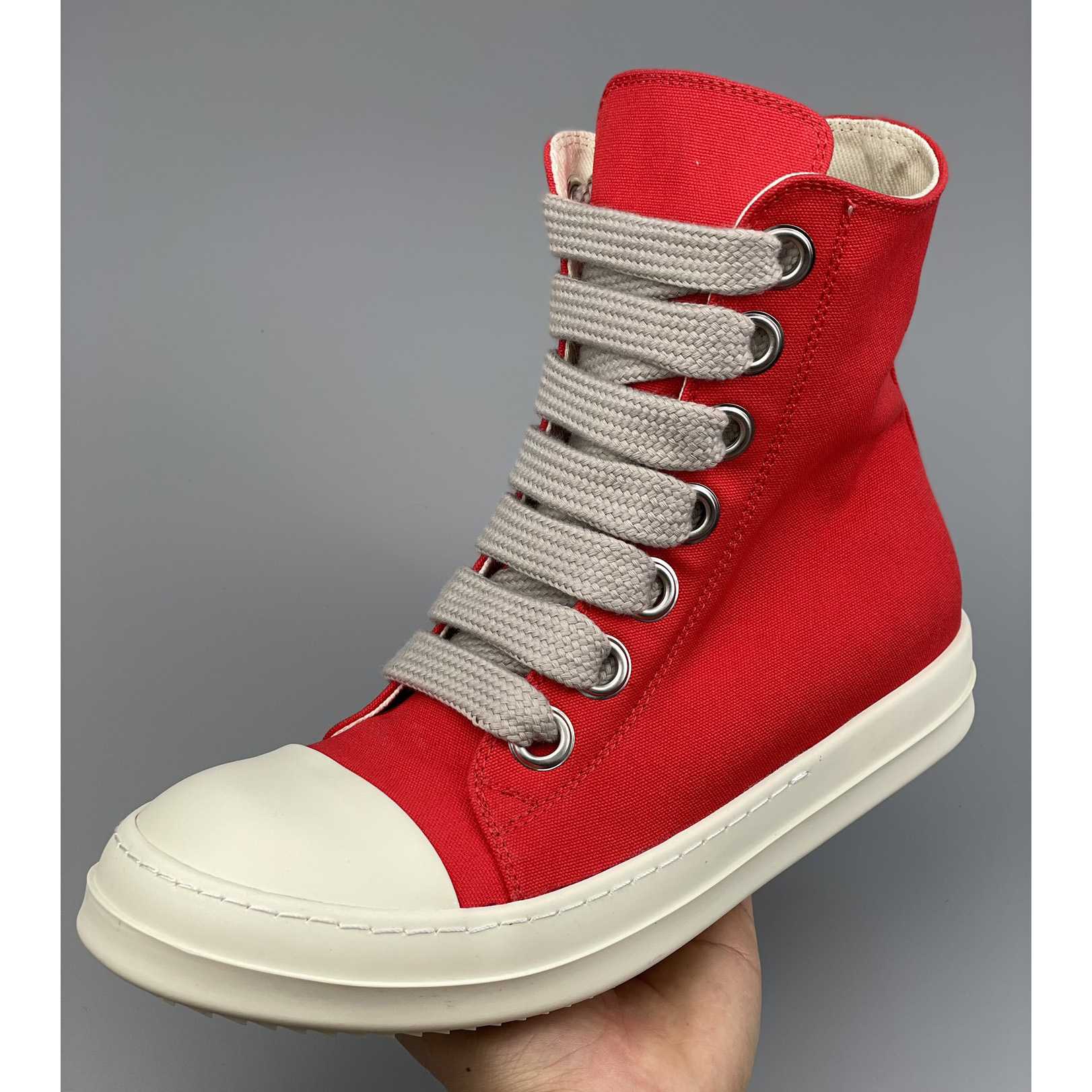 Rick Owens High-Top Sneakers - DesignerGu