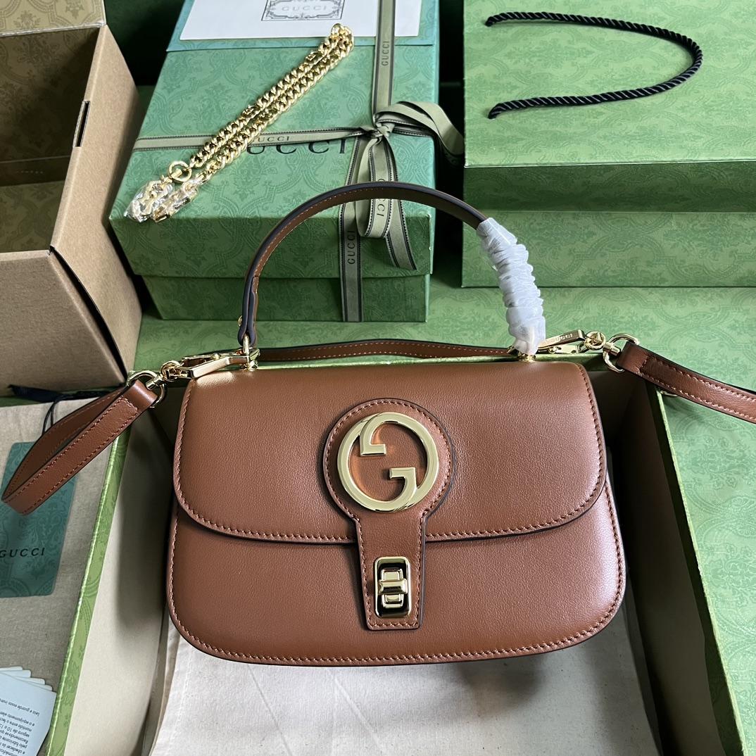 Gucci Blondie Small Top Handle Bag(23-15-11cm) - DesignerGu