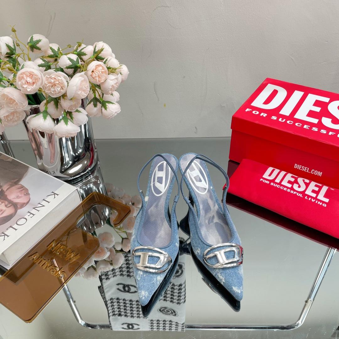 Diesel Women's Blue Venus Heels - DesignerGu