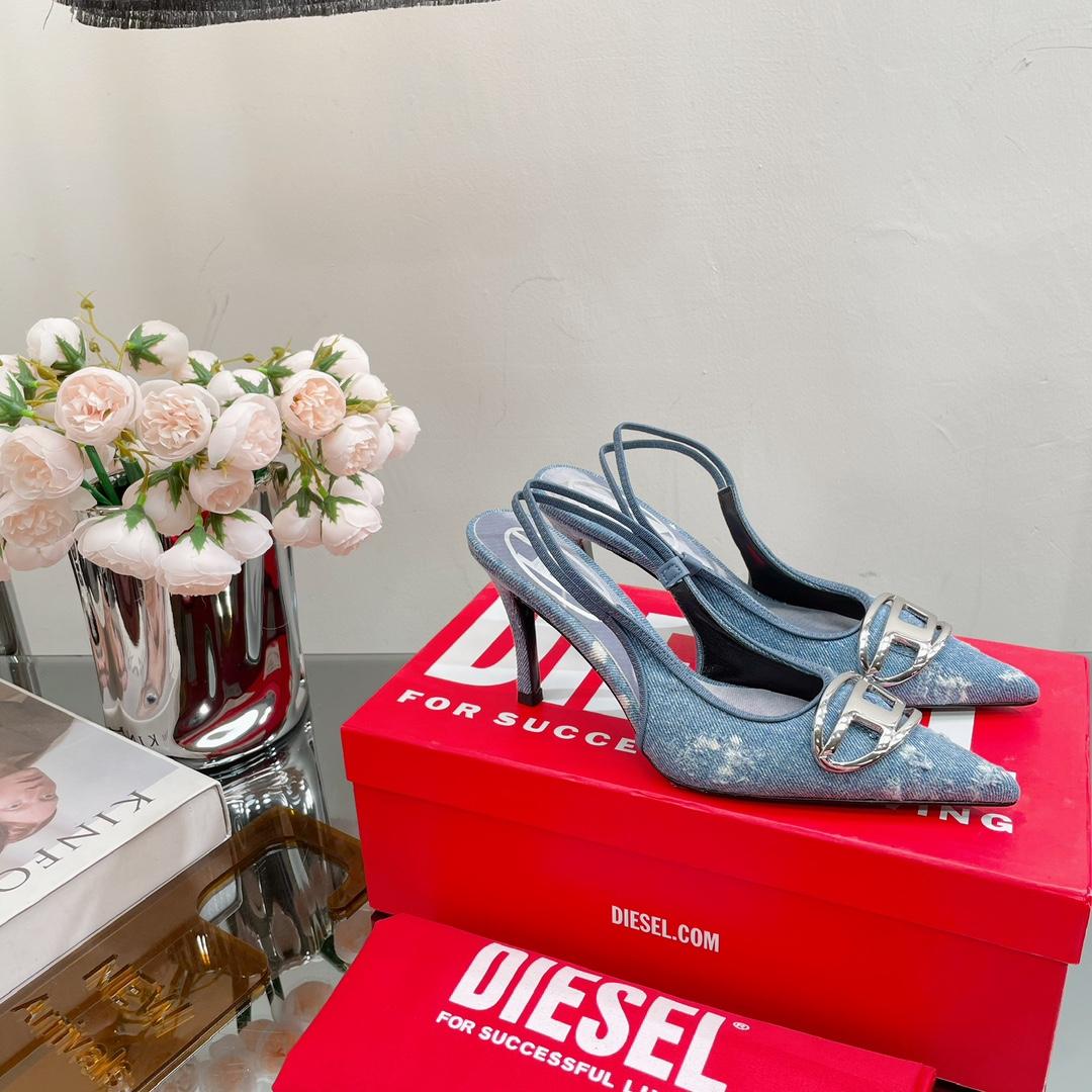 Diesel Women's Blue Venus Heels - DesignerGu