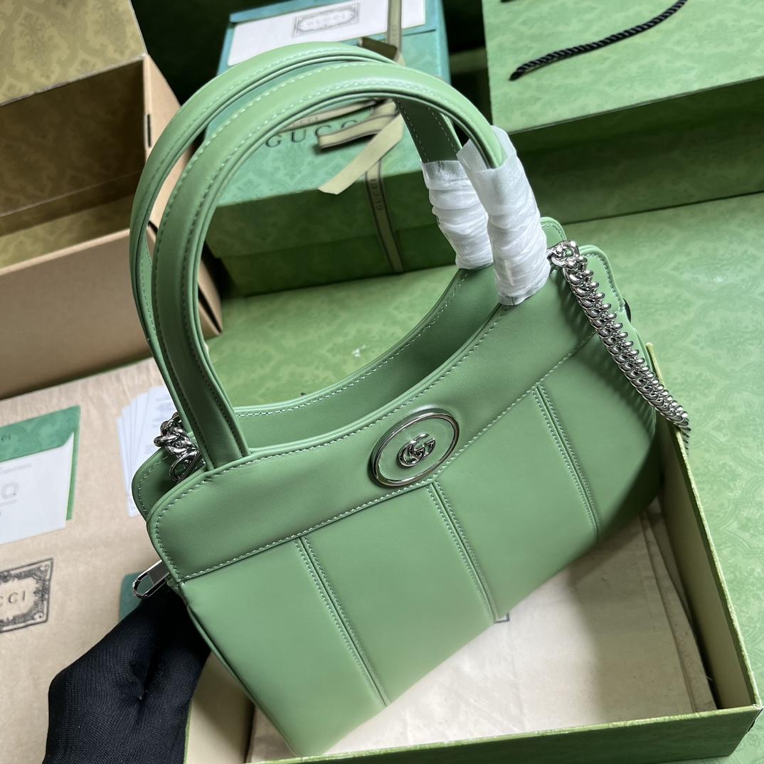 Gucci Petite GG Small Tote Bag (28-21-6.5cm) - DesignerGu