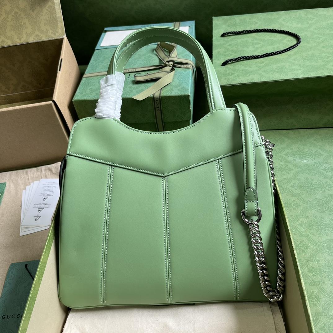 Gucci Petite GG Small Tote Bag (28-21-6.5cm) - DesignerGu