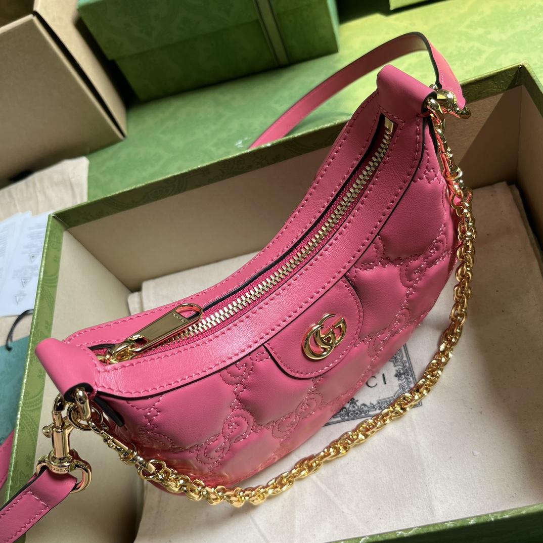 Gucci GG Matelasse Mini Bag(21x 14x 6cm) - DesignerGu