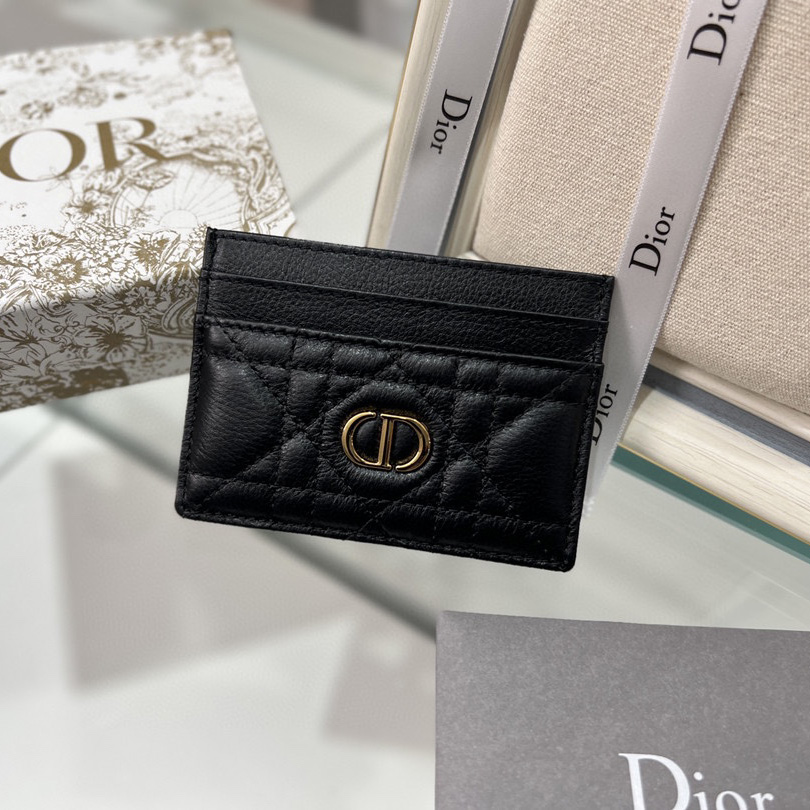 Dior Caro Five-Slot Card Holder - DesignerGu