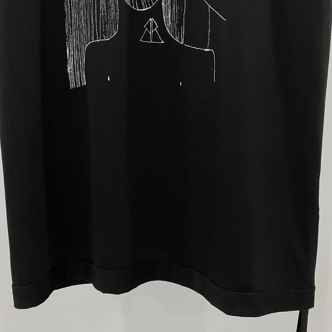 Rick Owens Graphic-print Cotton Vest - DesignerGu