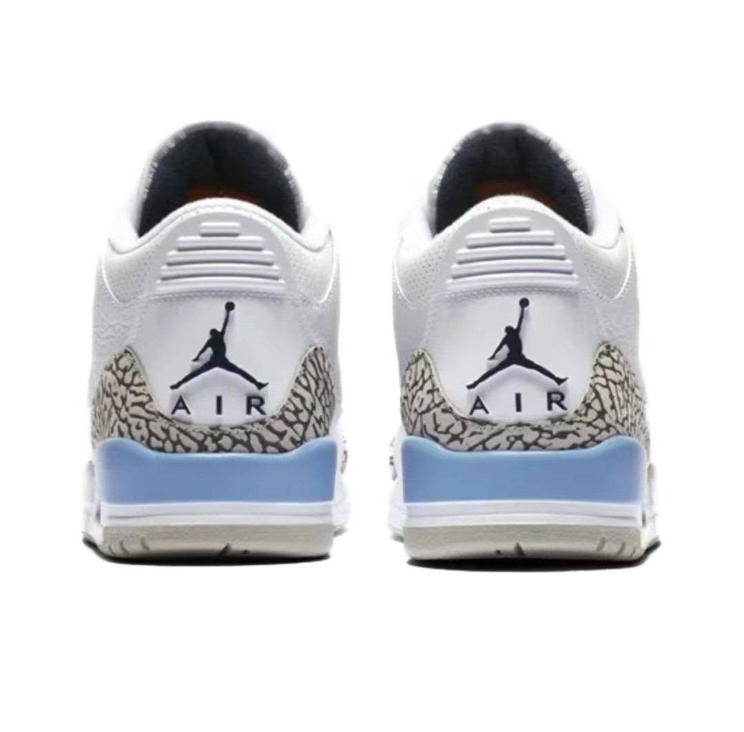 Air Jordan 3 Retro Unc Basketball Shoes   CT8532-104 - DesignerGu