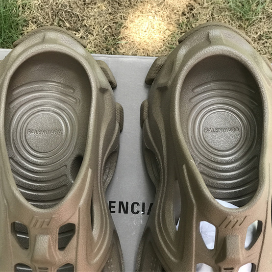 Balenciaga HD Mule In Dark Beige  - DesignerGu