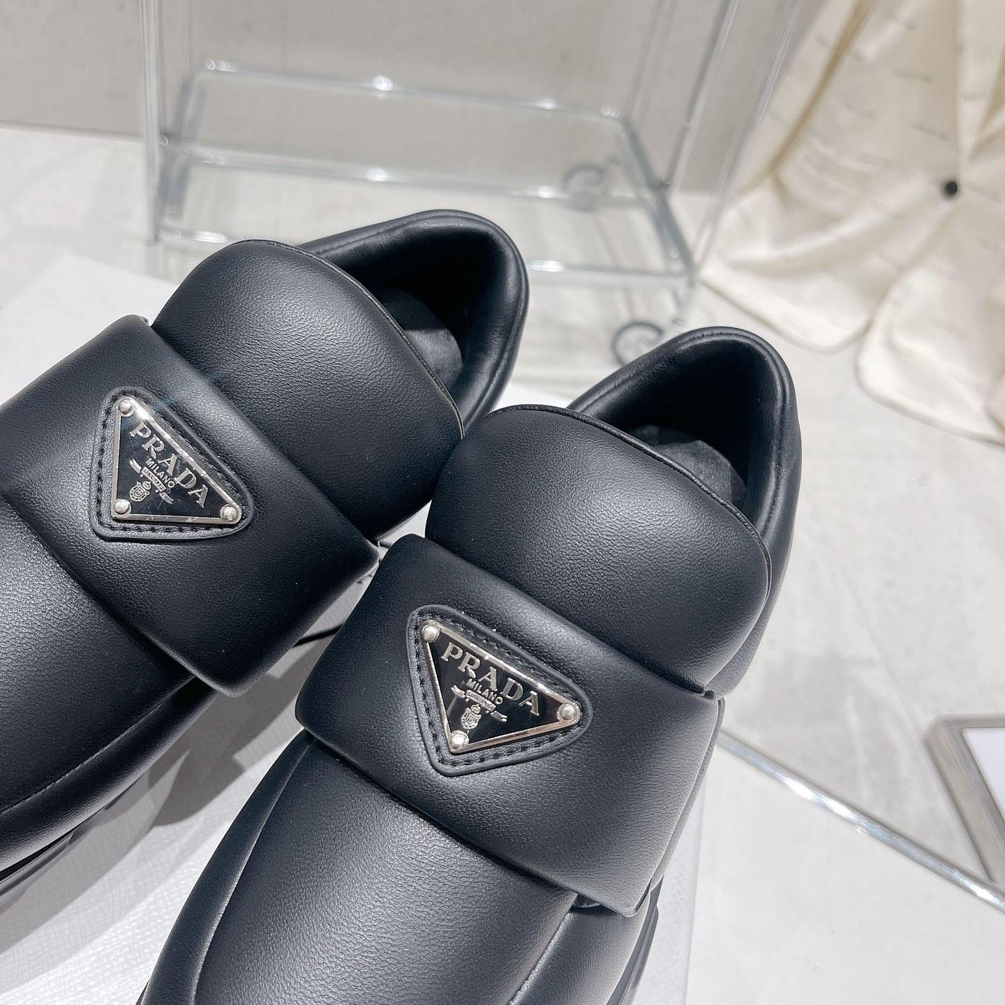 Prada Soft padded Nappa Leather Loafers - DesignerGu